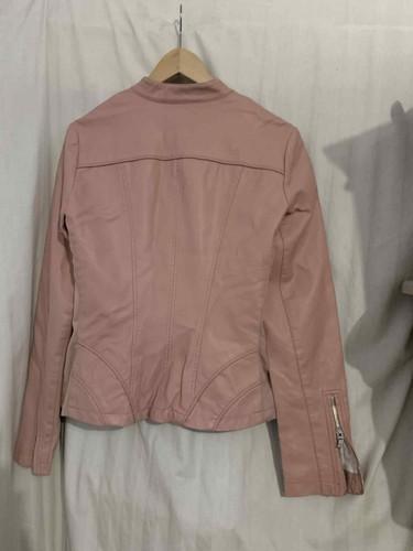 guess leather jacket 22lmu232 size m rose pink(BA13) - Picture 9 of 16