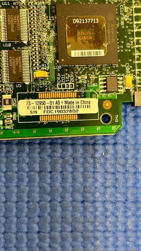 Cisco (2) HWIC-16A VO2 (&) (3) HWIC-1DSU-T1 (TOTAL 5 CARDS) - Picture 7 of 8