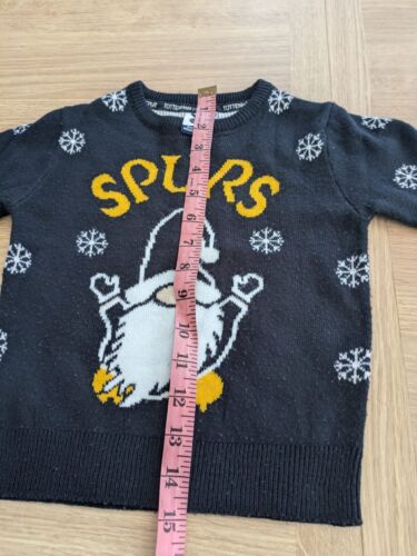 Tottenham Hotspur Football Christmas Jumper Official Merchandise 2-3 yrs Spurs - Picture 11 of 12