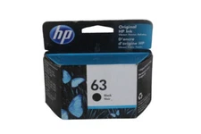 HP 63 Black Ink Cartridge - (F6U62A) brand new sealed
