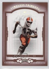 2004 Donruss Classics Legend Timeless Tributes Red 44/100 Paul Warfield HOF 7k0