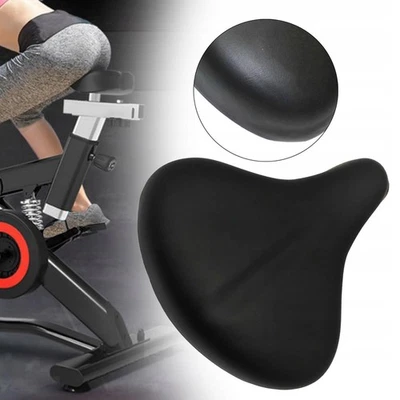 MARKENLOS Extra Breit Weich Fahrrad Sattel Universal Ersatz Fahrradsitz für Heimtrainer DE