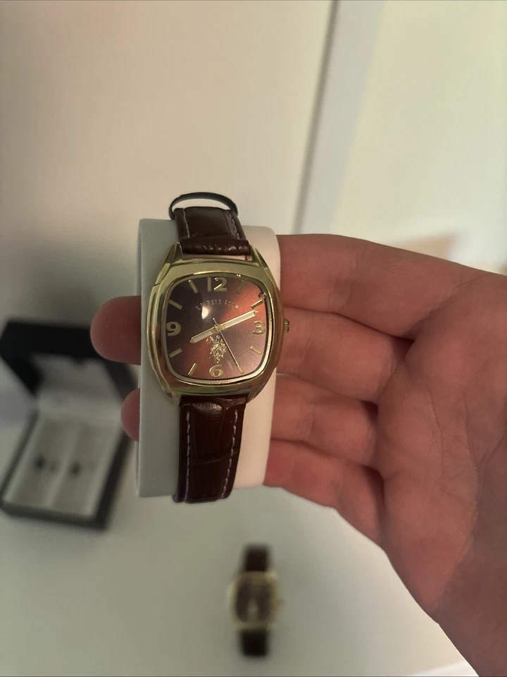 2 EE. UU. POLO ASSN. Relojes, parte posterior de caja de acero inoxidable PC21J Foto 3 de 4