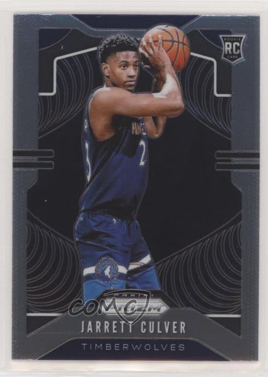 2019-20 Panini Prizm Jarrett Culver (Ball In Both Hands) #252 Rookie RC kr0