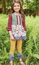 Matilda Jane Choose Your Own Path Well Read Tunic Top School Books Girl Size 14.