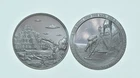 Lot 2 1 Oz Silver Rounds UFO - Apollo 11 *123