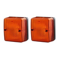 2 Blinkleuchten Rechts 24 V P21W Halogen Hella Passend FüR U.A. Terex