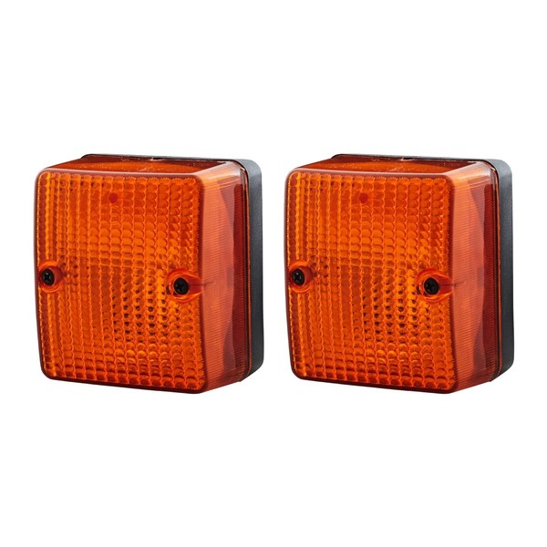 2 Blinkleuchten Rechts 24 V P21W Halogen Hella Passend FüR U.A. Terex-image