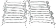 Moose Tire Chains 8-Vbar #148120