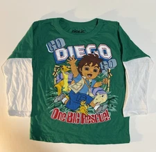 Nick Jr. Go Diego Tee Shirt One Big Rescue NWOT