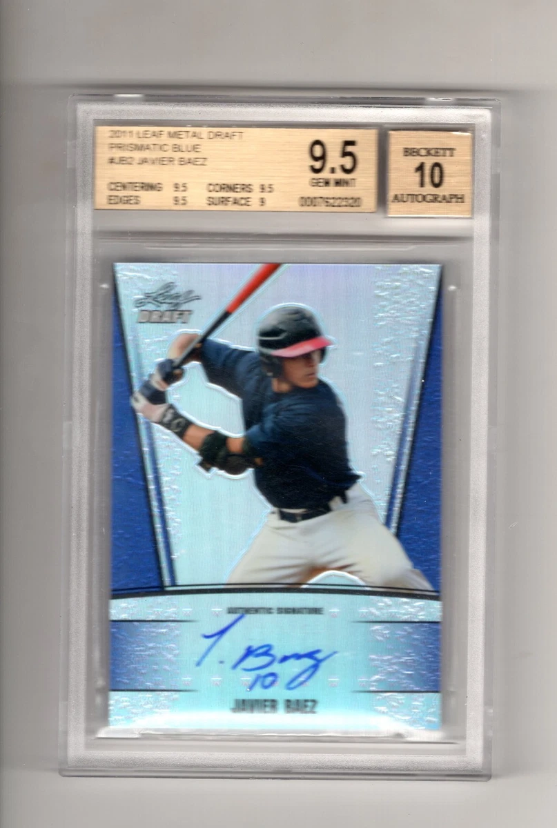 Javier Baez Autographed Baseball Cards for sale | eBay