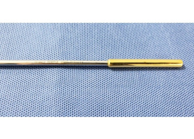 Laparoscopic Knot Pusher Open End 5mm x 32cm German