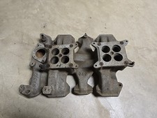 Weiand 04d Dual Quad Manifold 1953-1963 Oldsmobile 303 324 Hildebrandt Weiand 04d Dual Quad Manifold 1953-1963 Oldsmobile 303 324 Hildebrandt