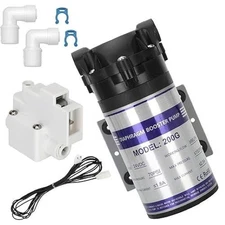 200GPD RO Booster Pump 24V – High Pressure, Low Wastewater, Fast Fit