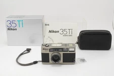 Meter OK [Top MINT w/ Box] Nikon 35 Ti 35mm Point & Shoot Film Camera From JAPAN