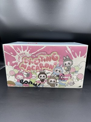 POP MART LABUBU EXCITING MACARON Set of Six (6) - 100% Authentic New Sealed USA