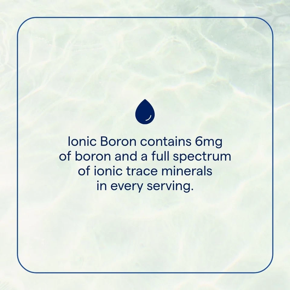 Boro iónico - Suplemento de apoyo cerebral y óseo - Suplemento líquido con magnesio... Foto 2 de 4