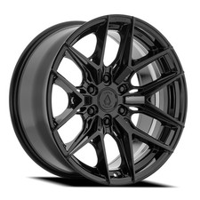 22x10 Arena A131 Sparta Glossy Black Wheel 8x6.5 -18mm