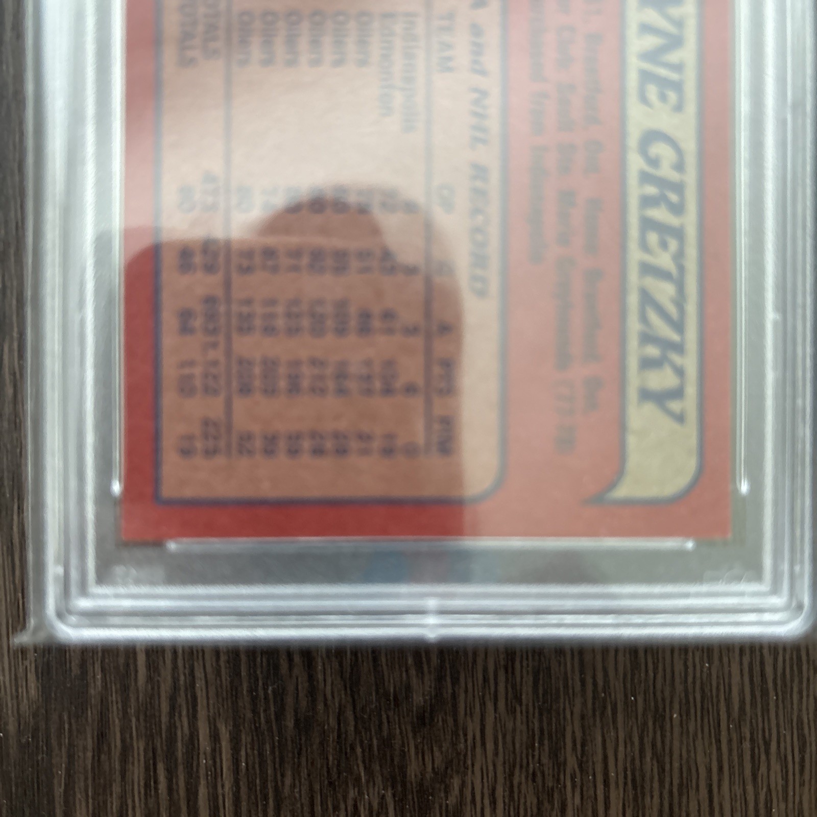 1985 TOPPS  WAYNE GRETZKY OILERS #120 HOF PSA 8 🔥 view 5