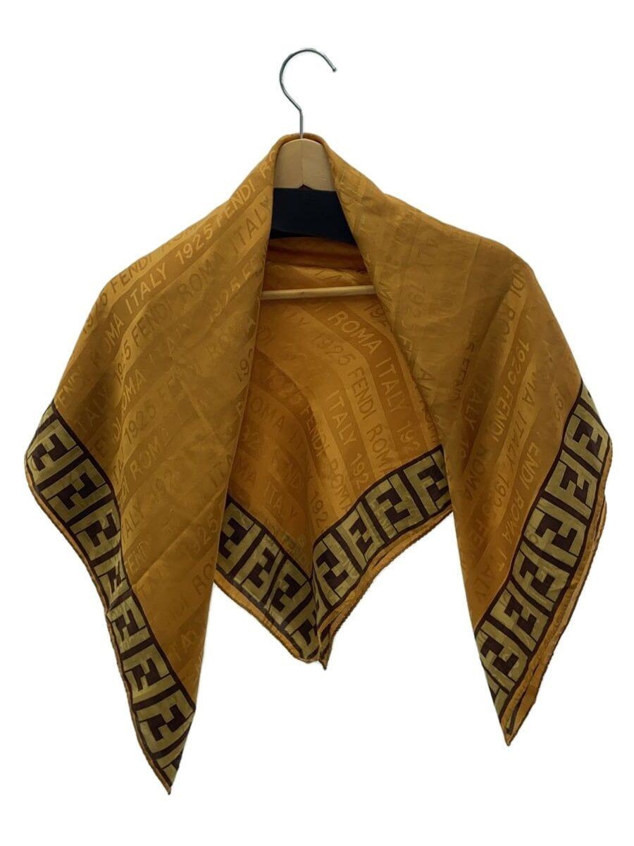 スカーフ FENDI SCARVES AND SILK CAMEL WOOL SCARVES FENDI Women's silk scarf Camel Used | eBay