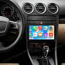9" For Audi A4 2000-2009 Carplay Android 13 Car Stereo Radio GPS Navi +Camera