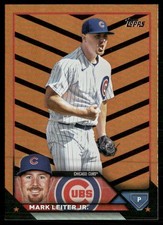 Mark Leiter Jr. 2023 Topps Update Orange and Black Foil Chicago Cubs #US13
