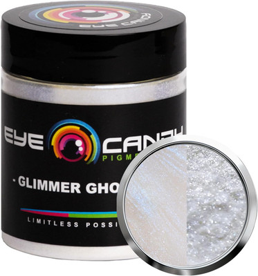 Eye Candy Premium Mica Powder Pigment  Glimmer Ghost Blue  (25G) Multipurpose DI