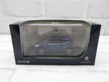 1/43 Norev Peugeot 208 Blue Bleu virtuel Minicar