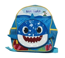 Baby Shark Kids Backpack – Pinkfong x Nickelodeon–Excellent Pre-Owned Condition
