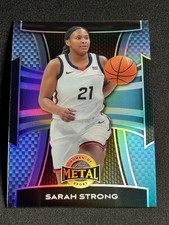 SARAH STRONG 2025 LEAF METAL WOMEN OF SPORT BLUE PRIZM 5/8 UCONN RC 🔥