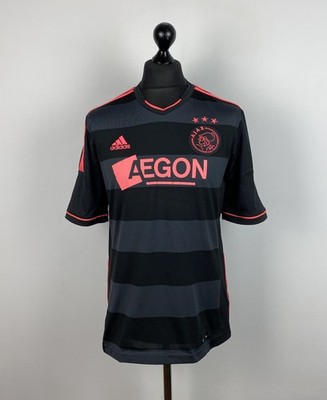 Ajax Amsterdam Auswärts Fußball Trikot 13/14 Adidas Gr. L
