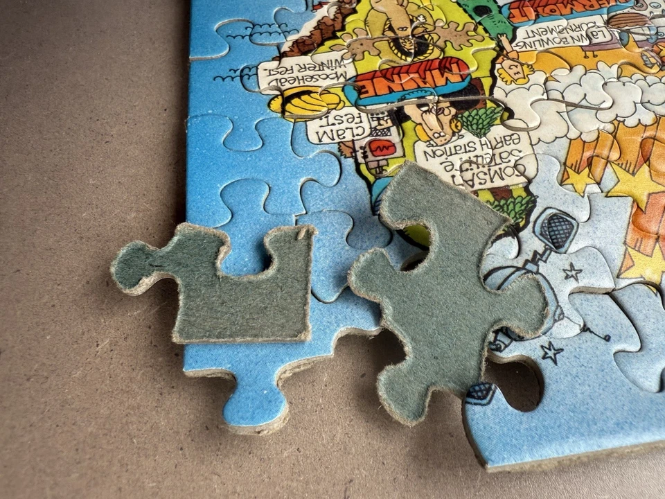 Springbok Puzzle The Good Old U.S. of A COMPLETE 1000 Pieces Vintage USA Jigsaw - Image 2 of 4