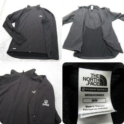 North Face Jacket Men Medium Black Flight Series Light Flex Performance Pack Run