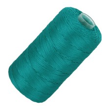 Nylon String Cord 2.5mm x 218Yards Rope Braided Thread Beading Cord,Dark Green