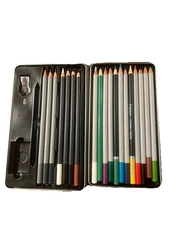 Winsor & Newton - Studio Collection - Soft Core Coloured Pencils 2 Sets
