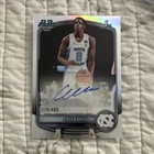 Topps 2025-26 Bowman Chrome Prospect Auto Caleb Wilson RC Refractor /499 UNC