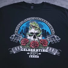 Intrepid Artists International Celebrating 30 Years Large Shirt Rock Roll Blues