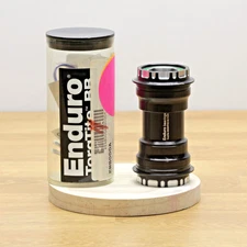 Enduro TorqTite Bottom Bracket: PF30,  Stainless Steel Bearings, Black