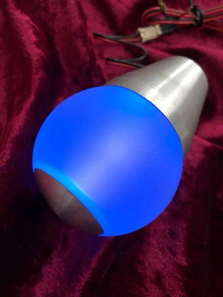 Battle Club LED Shifter Gear Knob Blue M10x1.25 Nissan Jdm Rare Silvia Skyline - Image 4 of 4