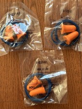 50 Pairs Disposable Soft Polyurethane PU Foam Ear Plugs NRR 32dB with Cord