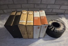 Lot of 8  Rotary Slide Trays Holds 100 2x2 Slides 