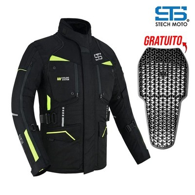 Motorrad Stoffjacke S-tech ST 825 Volcano H2Out 3-lagig und 4 Season
