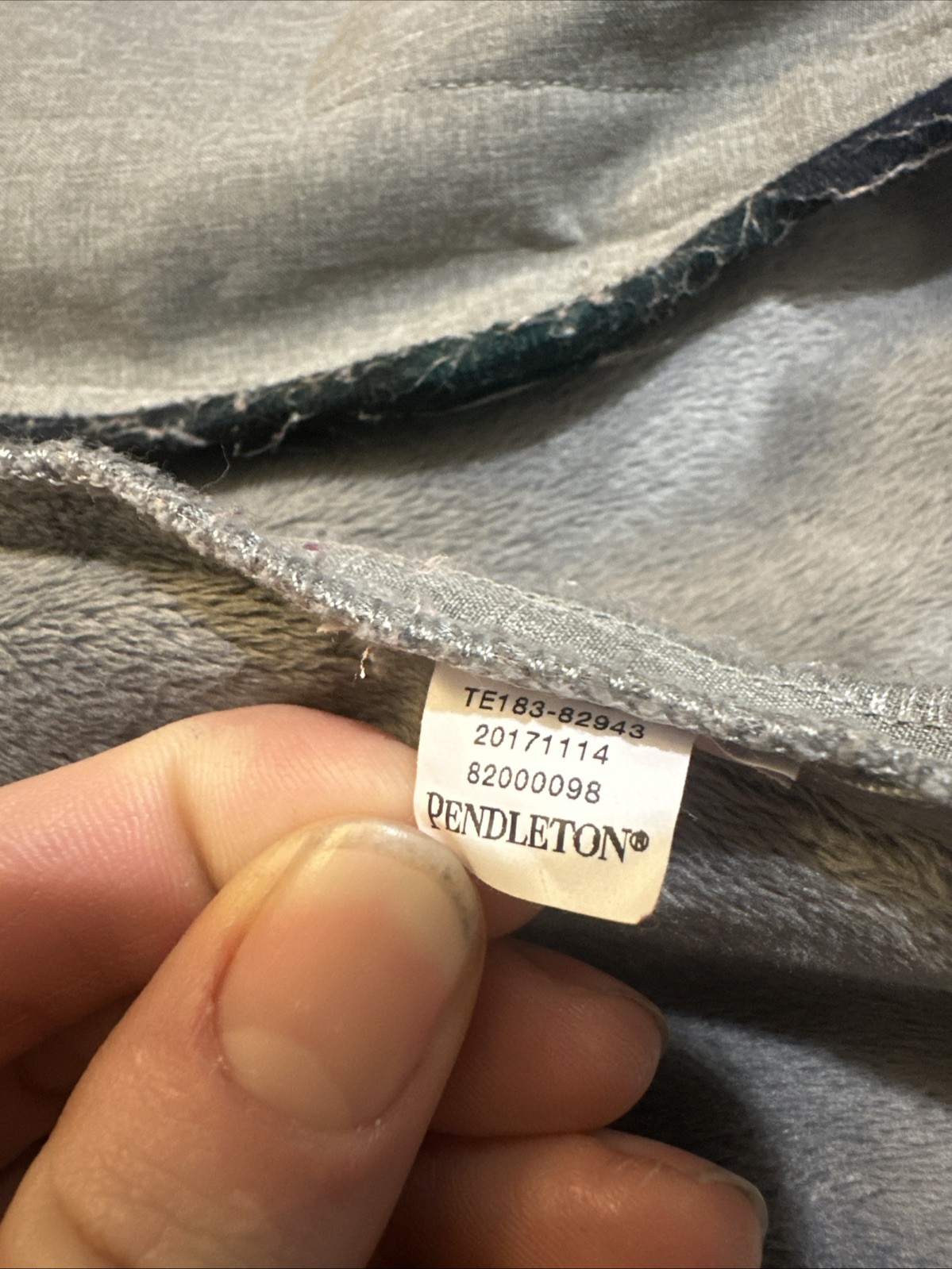 Pendleton Gray Outerwear Fleece-Lined Jacket Over… - image 3