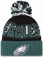 NFL Authentic NWT New Era Philadelphia Eagles Cold Weather Sport Knit Beanie Hat