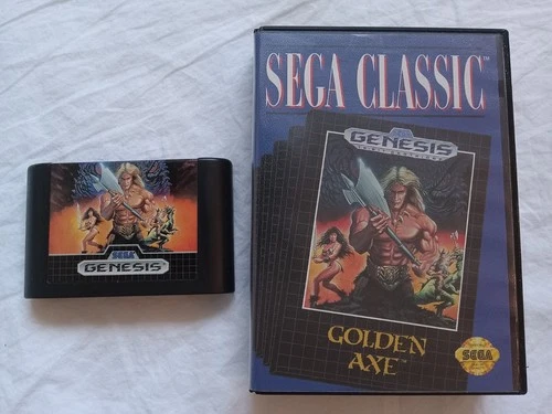 Golden Axe Sega Classic Sega Genesis with box