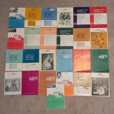 Lot Of 25 Vintage Issues Of American Music Teacher. 1950s And 1960s