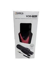 Comica CVM-V30 PRO Camera Microphone Electric Super-Cardioid Directional RED 