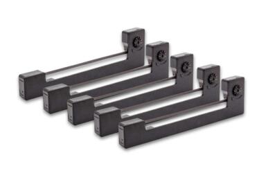 5x Farbband für Casio ERC 22 Schwarz