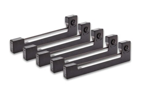 5x Farbband für Casio ERC 22 Schwarz