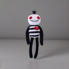 Voodoo Doll Dog Plush Toy 6.2in x 14.7in BNWT